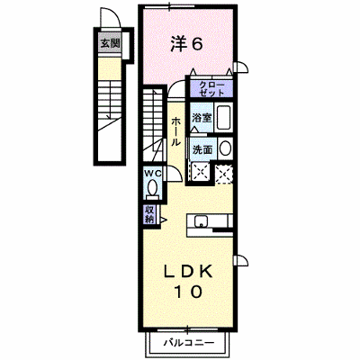 グレイスフルハウス 201【管理NO：1-014216501-02010】 ★家具家電は申し込み後に搬入します★ ★2026年10月上旬入居可能★の物件画像