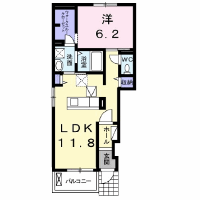 オーブ　ポラリス 101【管理NO：1-023010701-01010】 ★家具家電は申し込み後に搬入します★ ★2026年10月上旬入居可能★の物件画像
