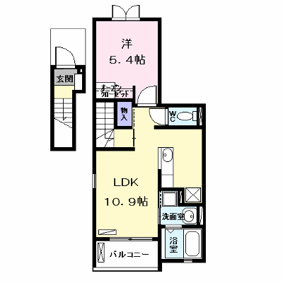 京　（ＫＥＩ） 203【管理NO：1-019156901-02030】 ★家具家電は申し込み後に搬入します★ ★2026年10月中旬入居可能★の物件画像