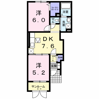 夢ハイツマツダⅠ 103【管理NO：1-015115001-01030】 ★家具家電は申し込み後に搬入します★ ★2026年10月上旬入居可能★の物件画像