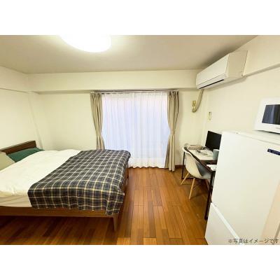 ユニオンマンスリー与野本町２　102　1K・セミダブル☆◆インターネット固定回線（有線）無料の部屋◆【禁煙ルーム】安心のモニター付きインターフォン完備の物件画像