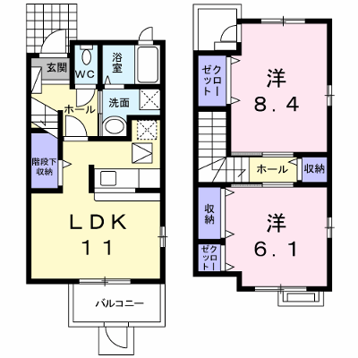 ポリッシュ 101【管理NO：1-017184101-01010】 ★家具家電は申し込み後に搬入します★ ★2026年10月中旬入居可能★の物件画像