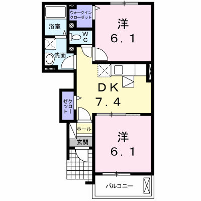 アンジュ　フィデール 103【管理NO：1-016352901-01030】 ★家具家電は申し込み後に搬入します★の物件画像