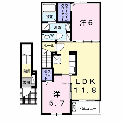 アル　マーレ 203【管理NO：1-021036501-02030】 ★家具家電は申し込み後に搬入します★ ★2026年10月中旬入居可能★の物件画像