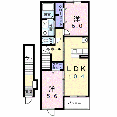 イーグル　ポイント 202【管理NO：1-015500202-02020】 ★家具家電は申し込み後に搬入します★ ★2026年10月上旬入居可能★の物件画像