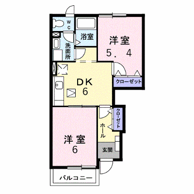 ウィステリア 102【管理NO：1-010588401-01020】 ★家具家電は申し込み後に搬入します★ ★2026年10月中旬入居可能★の物件画像