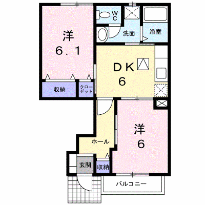 ブラウベルク　Ｂ 103【管理NO：1-012807902-01030】 ★家具家電は申し込み後に搬入します★ ★2026年10月上旬入居可能★の物件画像