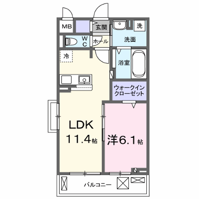 ヒカルサ熊谷久下ウエスト 305【管理NO：1-028512201-03050】 ★家具家電は申し込み後に搬入します★ ★2026年10月上旬入居可能★の物件画像