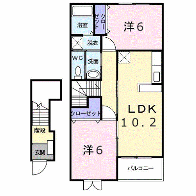 セントリスツ　オーク 203【管理NO：1-019233201-02030】 ★家具家電は申し込み後に搬入します★ ★2026年10月中旬入居可能★の物件画像