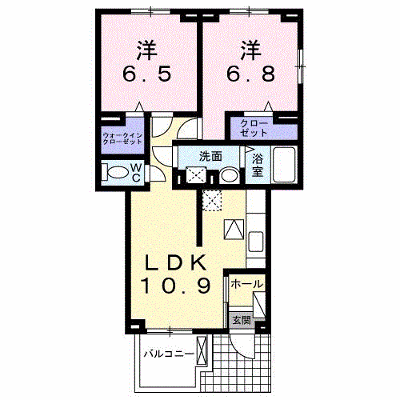 メゾン　ゆめみの 103【管理NO：1-021365701-01030】 ★家具家電は申し込み後に搬入します★ ★2026年10月下旬入居可能★の物件画像