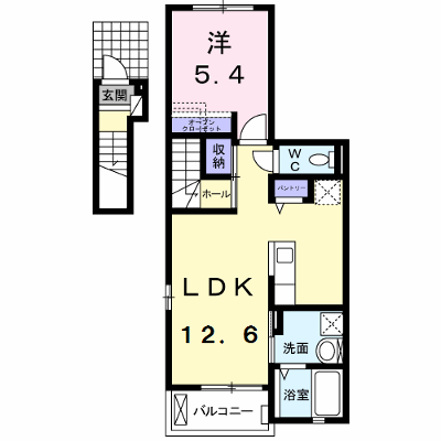 マーベラス 202【管理NO：1-024170701-02020】 ★家具家電は申し込み後に搬入します★ ★2026年10月中旬入居可能★の物件画像
