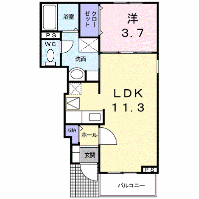 シャルマン櫻街 105【管理NO：1-015636001-01050】 ★家具家電は申し込み後に搬入します★の物件画像