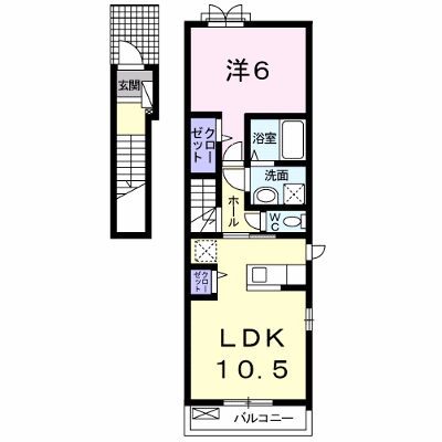 リバーサイド　Ｋｉｒａ 201【管理NO：1-020802101-02010】 ★家具家電は申し込み後に搬入します★ ★2026年10月下旬入居可能★の物件画像
