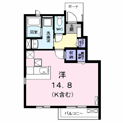 Ｓｏｌｅｉｌ（ソレイユ） 103【管理NO：1-022311301-01030】 ★家具家電は申し込み後に搬入します★ ★2026年10月中旬入居可能★の物件画像