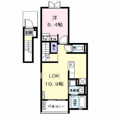 レジデンス　フジⅢ 203【管理NO：1-017495901-02030】 ★家具家電は申し込み後に搬入します★ ★2026年11月上旬入居可能★の物件画像