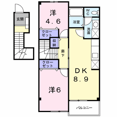 ソレアード小野Ａ 202【管理NO：1-012406901-02020】 ★家具家電は申し込み後に搬入します★ ★2026年09月下旬入居可能★の物件画像