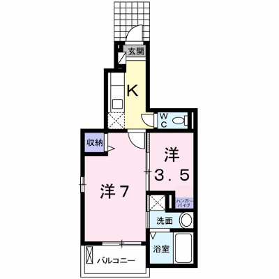 ラ・フォーレ 103【管理NO：1-019672801-01030】 ★家具家電は申し込み後に搬入します★ ★2026年10月中旬入居可能★の物件画像