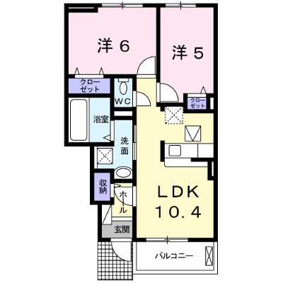 メゾン寺角　Ｅｓｔ 103【管理NO：1-024999502-01030】 ★家具家電は申し込み後に搬入します★ ★2026年10月中旬入居可能★の物件画像