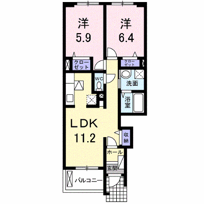 パラッツオ　エテルノ 103【管理NO：1-015384101-01030】 ★家具家電は申し込み後に搬入します★ ★2026年10月上旬入居可能★の物件画像