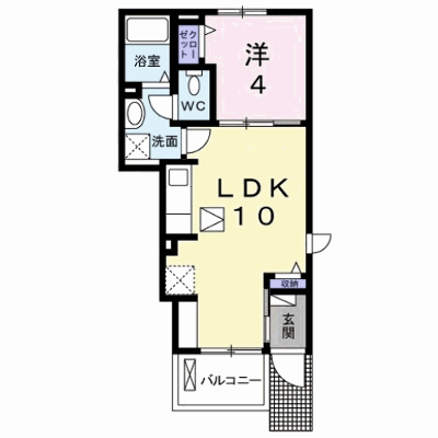 ブローテ花園 103【管理NO：1-021704901-01030】 ★家具家電は申し込み後に搬入します★ ★2026年10月上旬入居可能★の物件画像