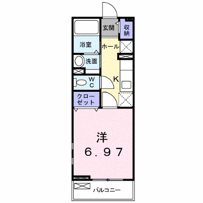 ミーティア　Ⅲ 203【管理NO：1-021132401-02030】 ★家具家電は申し込み後に搬入します★の物件画像