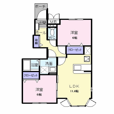 アクティ北鴨　Ｃ 101【管理NO：1-012743703-01010】 ★家具家電は申し込み後に搬入します★ ★2026年09月下旬入居可能★の物件画像