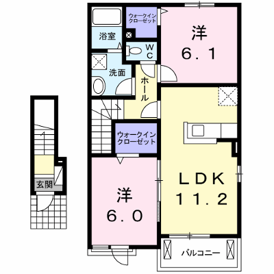 アルモニー 202【管理NO：1-023500101-02020】 ★家具家電は申し込み後に搬入します★ ★2026年10月中旬入居可能★の物件画像