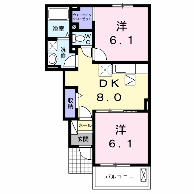フローラれんげ 103【管理NO：1-018768501-01030】 ★家具家電は申し込み後に搬入します★ ★2026年11月中旬入居可能★の物件画像