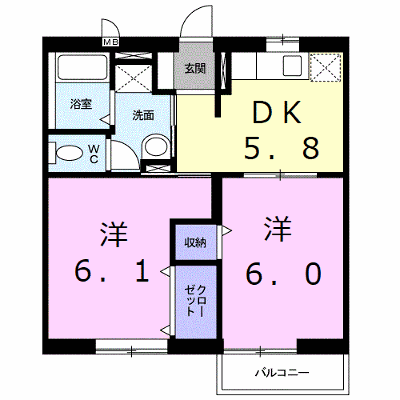 コーポトマト 203【管理NO：1-006413801-02030】 ★家具家電は申し込み後に搬入します★ ★2026年10月下旬入居可能★の物件画像