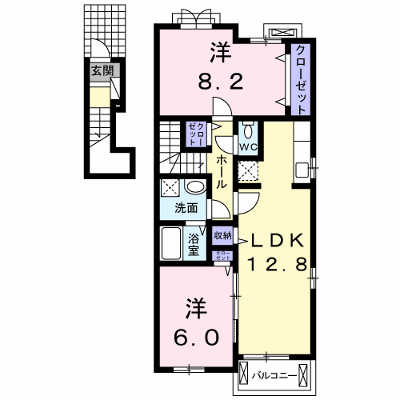 ソラーナＢ 201【管理NO：1-021890502-02010】 ★家具家電は申し込み後に搬入します★の物件画像