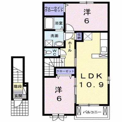 プリマヴェーラ 205【管理NO：1-023416801-02050】 ★家具家電は申し込み後に搬入します★ ★2026年10月中旬入居可能★の物件画像