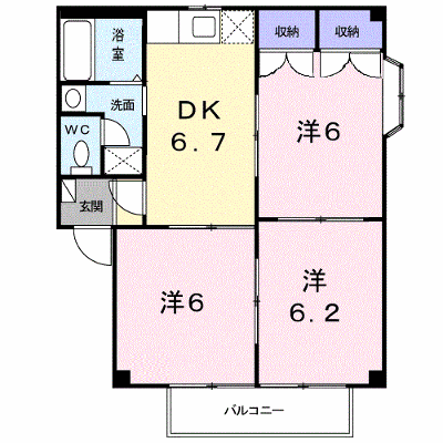 ロイヤルハイムイノウエＡ 202【管理NO：1-007140001-02020】 ★家具家電は申し込み後に搬入します★ ★2026年09月中旬入居可能★の物件画像