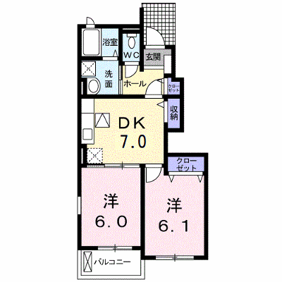 ウェルフェアＣ 103【管理NO：1-014999403-01030】 ★家具家電は申し込み後に搬入します★ ★2026年10月中旬入居可能★の物件画像