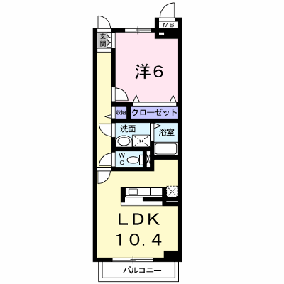 グラン　エリアール 305【管理NO：1-014600501-03050】 ★家具家電は申し込み後に搬入します★ ★2026年11月上旬入居可能★の物件画像