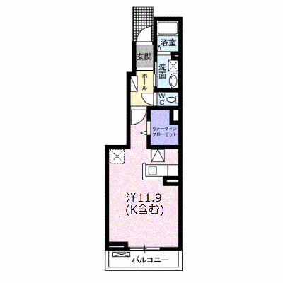アイヒルズ　ネクストＢ 103【管理NO：1-021744202-01030】 ★家具家電は申し込み後に搬入します★ ★2026年09月下旬入居可能★の物件画像