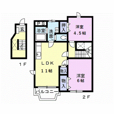 ヌーヴォー・マツダＡ 202【管理NO：1-011145901-02020】 ★家具家電は申し込み後に搬入します★ ★2026年10月上旬入居可能★の物件画像