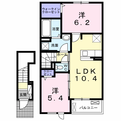 ゴーズ　レジデンス　Ｋ 202【管理NO：1-027001202-02020】 ★家具家電は申し込み後に搬入します★ ★2026年10月上旬入居可能★の物件画像