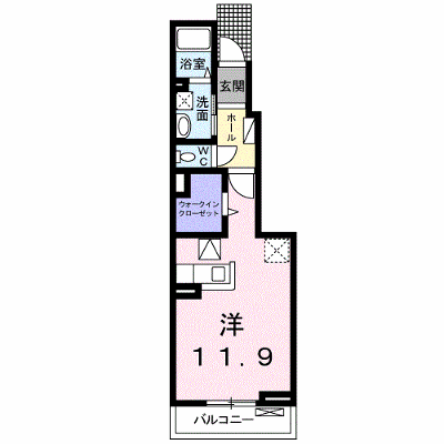 パストラル　Ｂ 103【管理NO：1-018777702-01030】 ★家具家電は申し込み後に搬入します★ ★2026年10月上旬入居可能★の物件画像