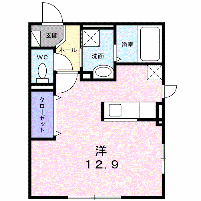 ブランニューメゾン 201【管理NO：1-020380501-02010】 ★家具家電は申し込み後に搬入します★ ★2026年10月中旬入居可能★の物件画像