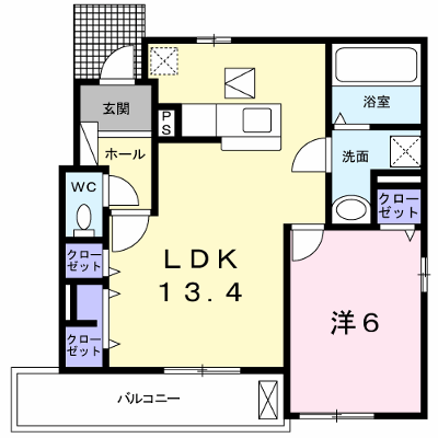 エクシード　パル 101【管理NO：1-024265501-01010】 ★家具家電は申し込み後に搬入します★ ★2026年10月上旬入居可能★の物件画像