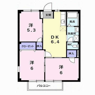 グリーンアイランドＡ 202【管理NO：1-003465101-02020】 ★家具家電は申し込み後に搬入します★ ★2026年10月中旬入居可能★の物件画像