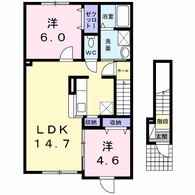 メゾン・ド・フィオーレ 201【管理NO：1-018530601-02010】 ★家具家電は申し込み後に搬入します★ ★2026年12月上旬入居可能★の物件画像