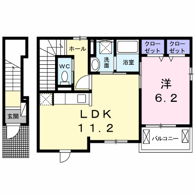 メゾン・リュヴィル 204【管理NO：1-028735201-02040】 ★家具家電は申し込み後に搬入します★ ★2027年01月下旬入居可能★の物件画像