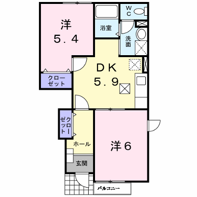 グランデパインヒルズＣ 103【管理NO：1-011613603-01030】 ★家具家電は申し込み後に搬入します★ ★2026年10月上旬入居可能★の物件画像