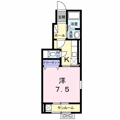 シュトラーセ千歳 101【管理NO：1-022812801-01010】 ★家具家電は申し込み後に搬入します★の物件画像