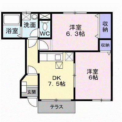 セカンドみなみ 102【管理NO：1-011215301-01020】 ★家具家電は申し込み後に搬入します★ ★2026年11月中旬入居可能★の物件画像