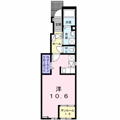 ＨＡＰＰＹ　ＨＯＭＥ 101【管理NO：1-027445701-01010】 ★家具家電は申し込み後に搬入します★ ★2026年10月中旬入居可能★の物件画像