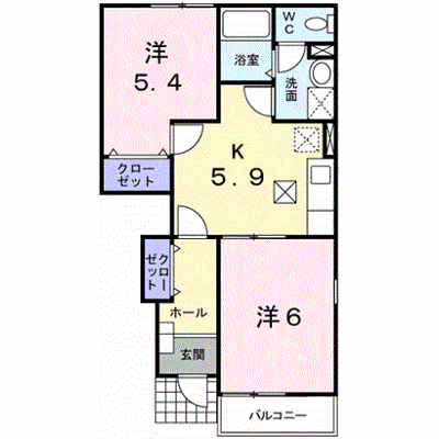 ヴィラ・ソリアードＢ 102【管理NO：1-012471202-01020】 ★家具家電は申し込み後に搬入します★の物件画像