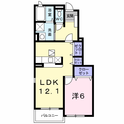 ラフィネ　アン 105【管理NO：1-014491301-01040】 ★家具家電は申し込み後に搬入します★ ★2026年10月上旬入居可能★の物件画像