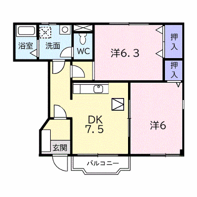 ＨＫソレイユ　Ａ 102【管理NO：1-012533901-01020】 ★家具家電は申し込み後に搬入します★ ★2026年10月上旬入居可能★の物件画像